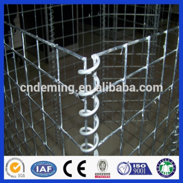 Caja Gabion galvanizada en caliente / Gabion soldada / Gabion Cestas